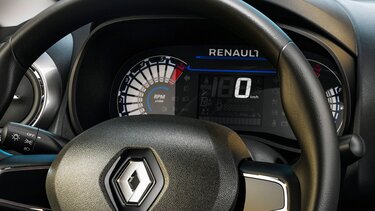 painel com tela LCD - Renault Kwid