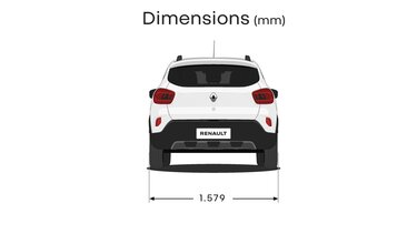 Dimensiones del Renault Kwid