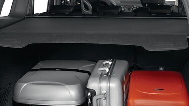 Renault LODGY - Висувна задня полиця багажника
