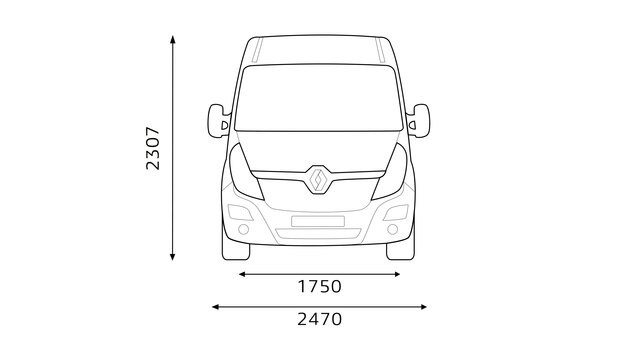 Renault Master El Veh 237 Culo Comercial Moderno Flexible Y