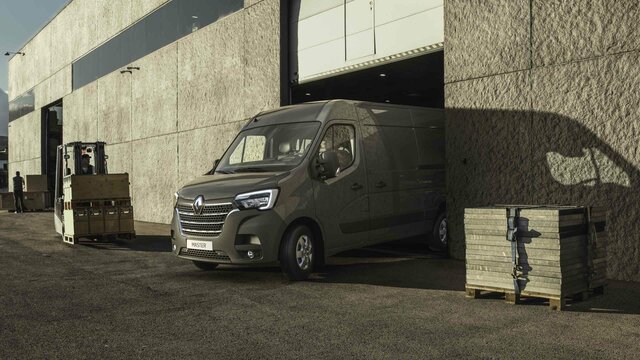 Nieuwe Master Slimme En Krachtige Bedrijfswagen Renault