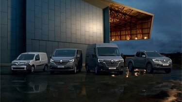 Bedrijfsvoertuigen-gamma van Renault