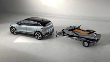  Renault Megane E-Tech 100% electric – Accessori – Gancio di traino rimovibile
