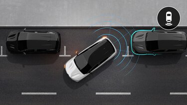 Renault Megane E-Tech 100% elettrica - parking radar posteriore