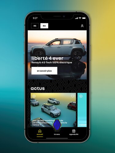 Renault 4 - reno app - Renault