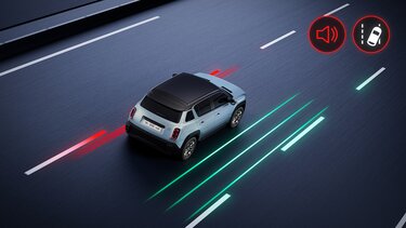 lane departure warning - Renault 4 E-Tech electric