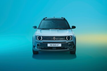 signature front grille - Renault 4 E-Tech 100% electric