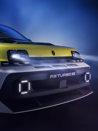 een moderne uitvoering van de Renault 5 Turbo - Renault 5 Turbo 3E