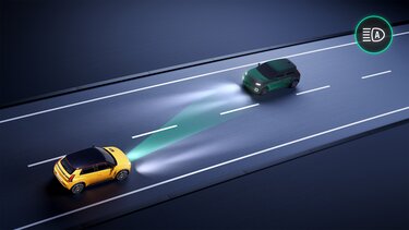 luces de carretera - Renault 5 E-Tech 100% eléctrico