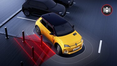 aide au parking latéral - Renault 5 E-Tech 100% électrique