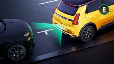 rear view camera - Renault 5 E-Tech 100% electric