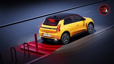 frenada de emergencia asistida - Renault 5 100% eléctrico