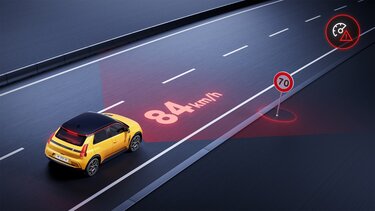 reconocimiento de señales de tráfico - Renault 5 E-Tech 100% eléctrico