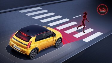 automatic braking - Renault 5 E-Tech 100% electric