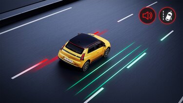lane departure warning - Renault 5 E-Tech 100% electric