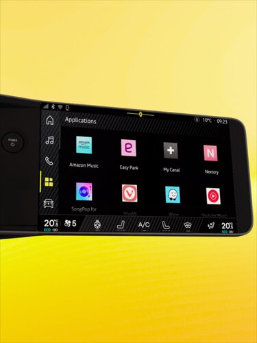 50 apps embarquées - Renault 5 E-Tech 100% électrique