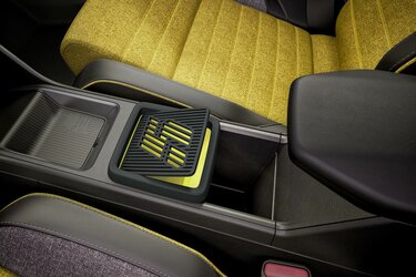 Kleine, zentrale Aufbewahrungsbox – Renault 5 E-Tech 100% elektrisch