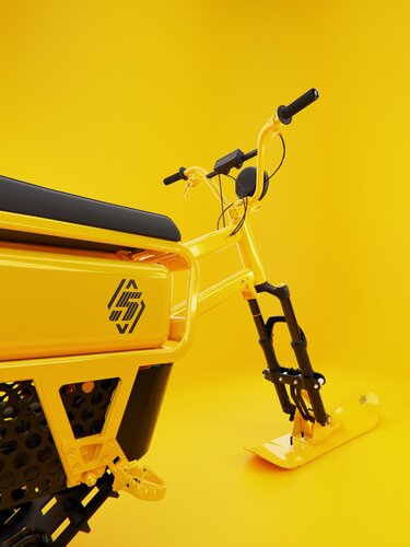 Batería eléctrica de la moto de nieve moonbike