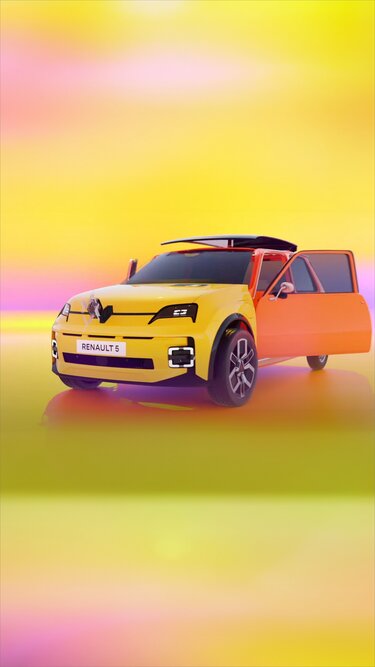 R5-video-morphing - R5 E-Tech 100% electric | Renault