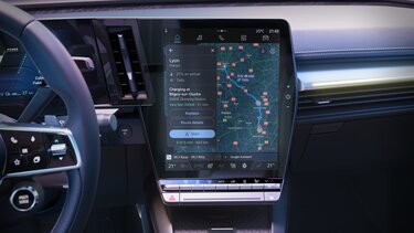 Google Maps – Renault Scenic E-Tech 100% elektrisch