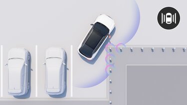 aide au parking latéral - Renault Scenic E-Tech 100% électrique