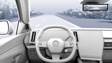 retrovisor interior inteligente - Renault Scenic E-Tech 100% eléctrico