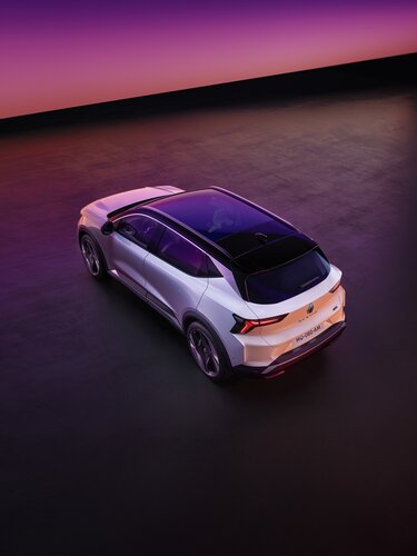 topshot solarbay ‒ Renault Scenic E-Tech 100% electric