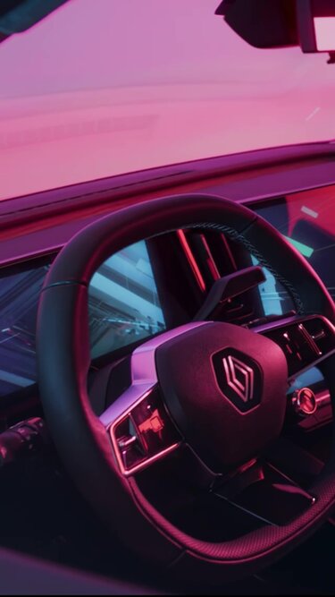 Komfort im Fahrzeug – Renault Scenic E-Tech 100% elektrisch