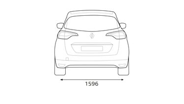 Renault SCENIC Abmessungen