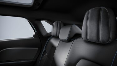 Renault Symbioz E-Tech full hybrid - hoofdsteunkussens achterin met verbeterd comfort