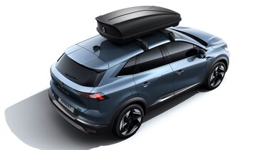 Renault Symbioz E-Tech full hybrid - barres de toit sur pavillon et coffre de toit