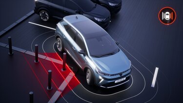 Renault Symbioz E-Tech full hybrid - aide au parking latérale