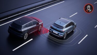 Renault Symbioz E-Tech full hybrid - blind spot warning