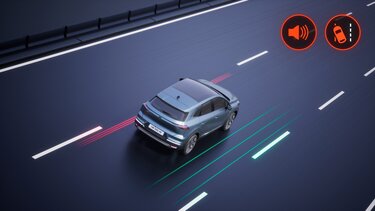 Renault Symbioz E-Tech full hybrid - lane departure warning