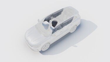 Renault Symbioz - versterkte structuur en airbag 