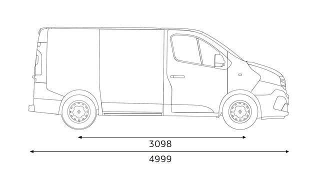 Размеры renault trafic