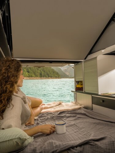 Renault Trafic SpaceNomad – Banquette arrière coulissante