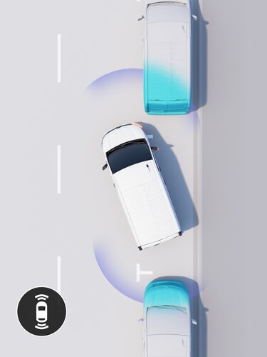 Renault Trafic SpaceNomad – Aide au parking