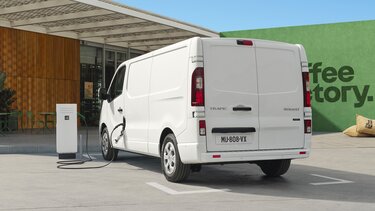  localização dos postos de carregamento - Renault Trafic Van E-Tech 100% electric