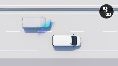 Renault Trafic Van - avertisseur d’angle mort