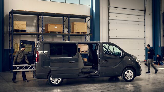 Nieuwe Trafic Compacte Bestelwagen Bedrijfswagen Renault