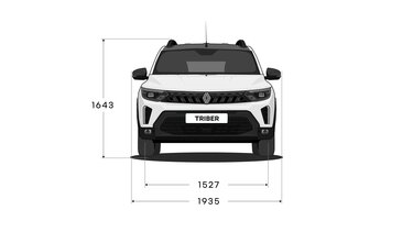 Renault Triber - side dimensions