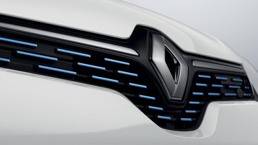 Twingo E-Tech 100% electric - Compacte elektrische stadsauto, grille 