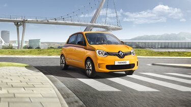 Renault TWINGO gelb Außendesign