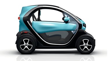 Renault Twizy E-Tech 100% elektrisch linke Seite