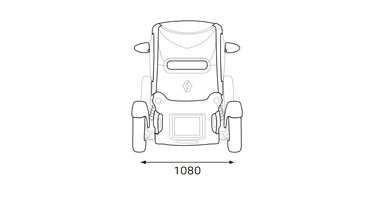 Renault twizy размеры