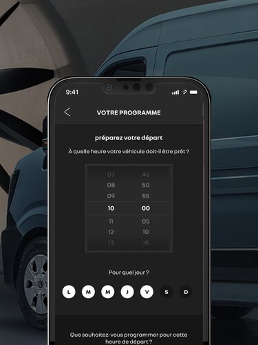 pré-conditionnement et programmation de la charge à distance - Master - Renault