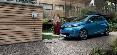 Renault ZOE charging
