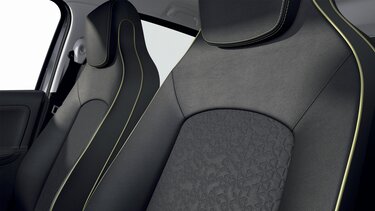 Renault ZOE belső tere, első és hátsó ülőhelyek