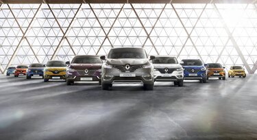 The Renault passenger car range